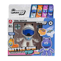 Battle Spin Top - White